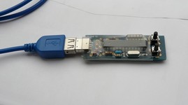 [usb presenter connected via a USB extension cable]