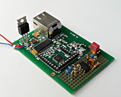 ethernet board with precision rectifier circuit