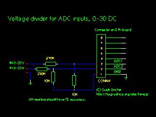 external voltage divider