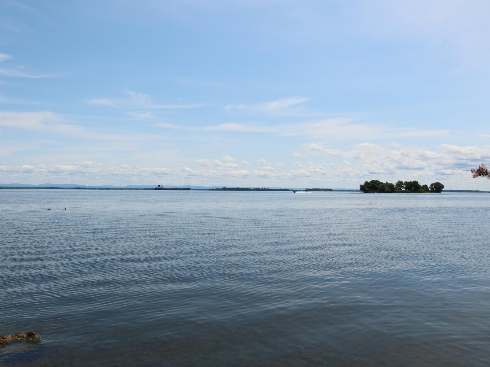 View of the St. Laurence River in Lancaster South