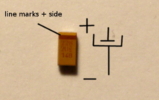 smd electrolytic capacitor polarity